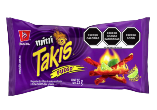 Takis Fuego Mini 25 pc