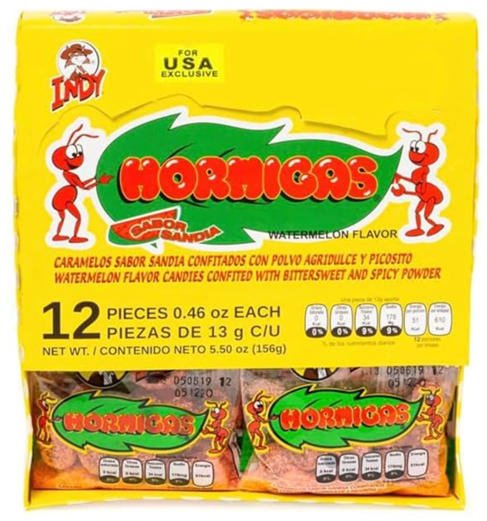 Indy Hormigas Watermelon Flavor 12pcs